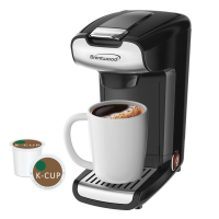 Brentwood TS-110BK K-Cup® Single Serve Coffee Maker Black